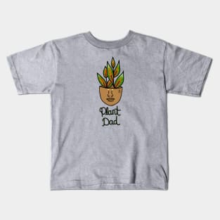 Tropical House Plant - Plant Dad Kids T-Shirt